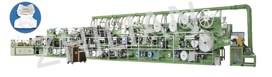 Nuevo bebé/S/M/L máquina de la fabricación del pañal del tamaño yo tipo