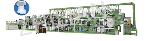 Máquina grande del pañal del bebé de la absorción completamente automática