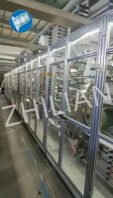 Tipo máquina S M L XL de T de la producción del pañal del bebé
