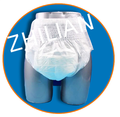 Levante los pantalones adultos de la incontinencia del pañal trabajan a máquina el tipo ultra fino 250pcs/min