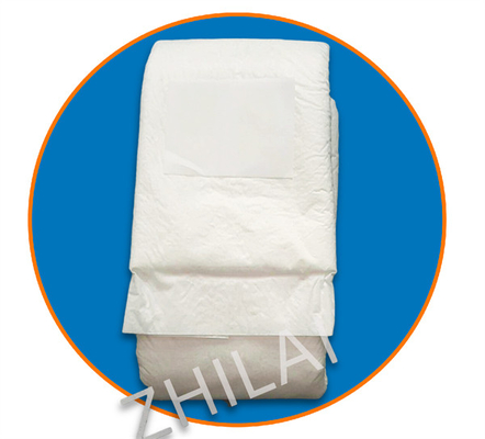 300pcs/cojín masculino de la incontinencia de la máquina de fabricación del pañal adulto mínimo