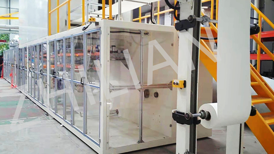 máquina hemostática 150 m/minuto del cojín de la anchura de 75m m 100m m